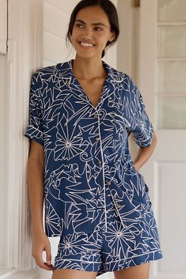 LyreBird Briar Pajama Shorts in ModaLuxe