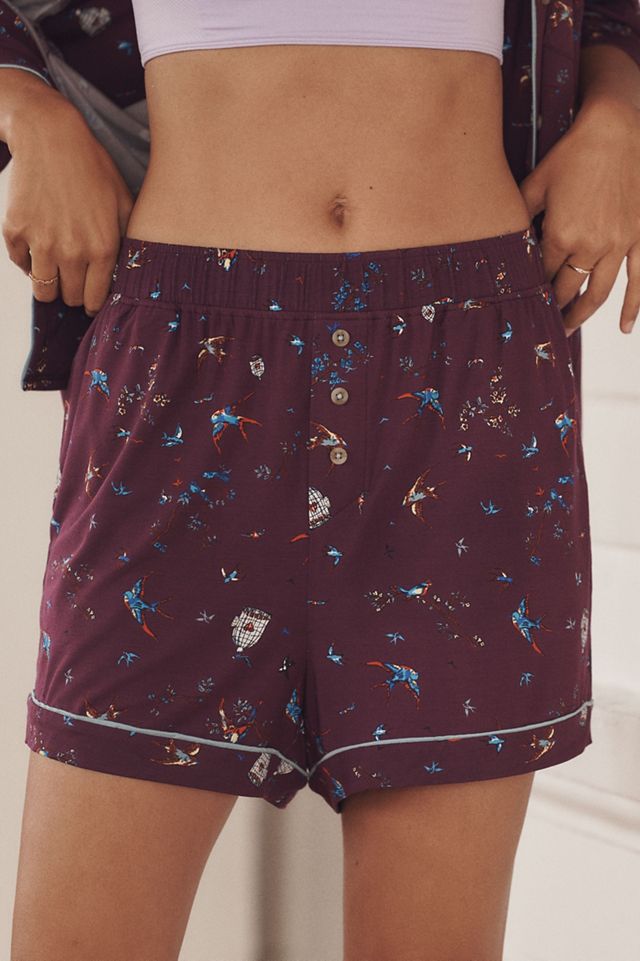 The LyreBird ModaLuxe Pajama Shorts | Anthropologie