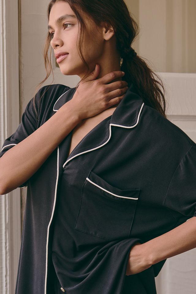 The LyreBird ModaLuxe Short Sleeve Pajama Shirt #2