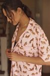 The Briar Piped Pajama Shirt: Short-Sleeve Edition