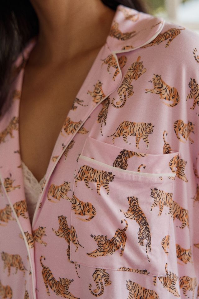 LyreBird Briar Short Sleeve Pajama Shirt in ModaLuxe #5