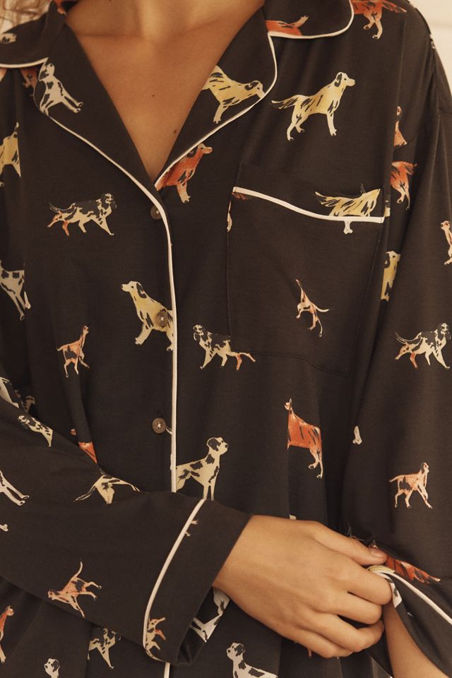 The LyreBird ModaLuxe Long-Sleeve Pajama Shirt #1
