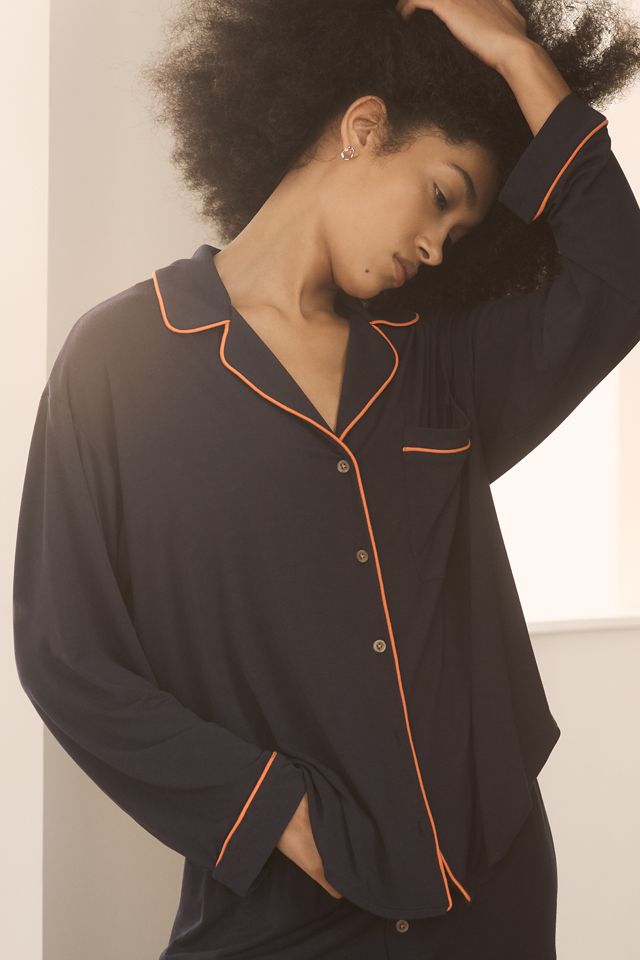 The LyreBird ModaLuxe Long-Sleeve Pajama Shirt #1