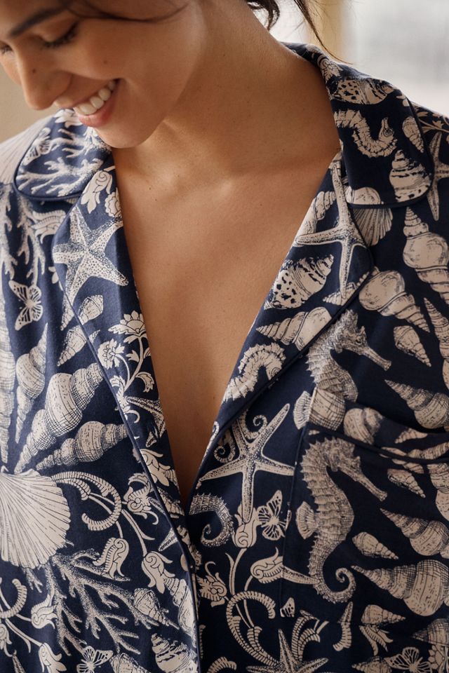 LyreBird ModaLuxe Long-Sleeve Pajama Shirt #1