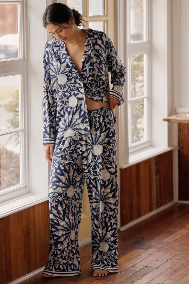 LyreBird ModaLuxe Long-Sleeve Pajama Shirt #3