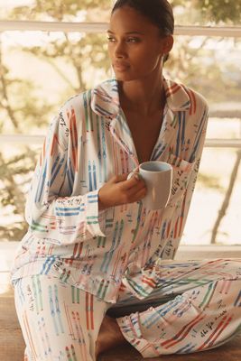 Cornelia O'Donovan Sweet Dreams Flannel Pajama Top | Anthropologie