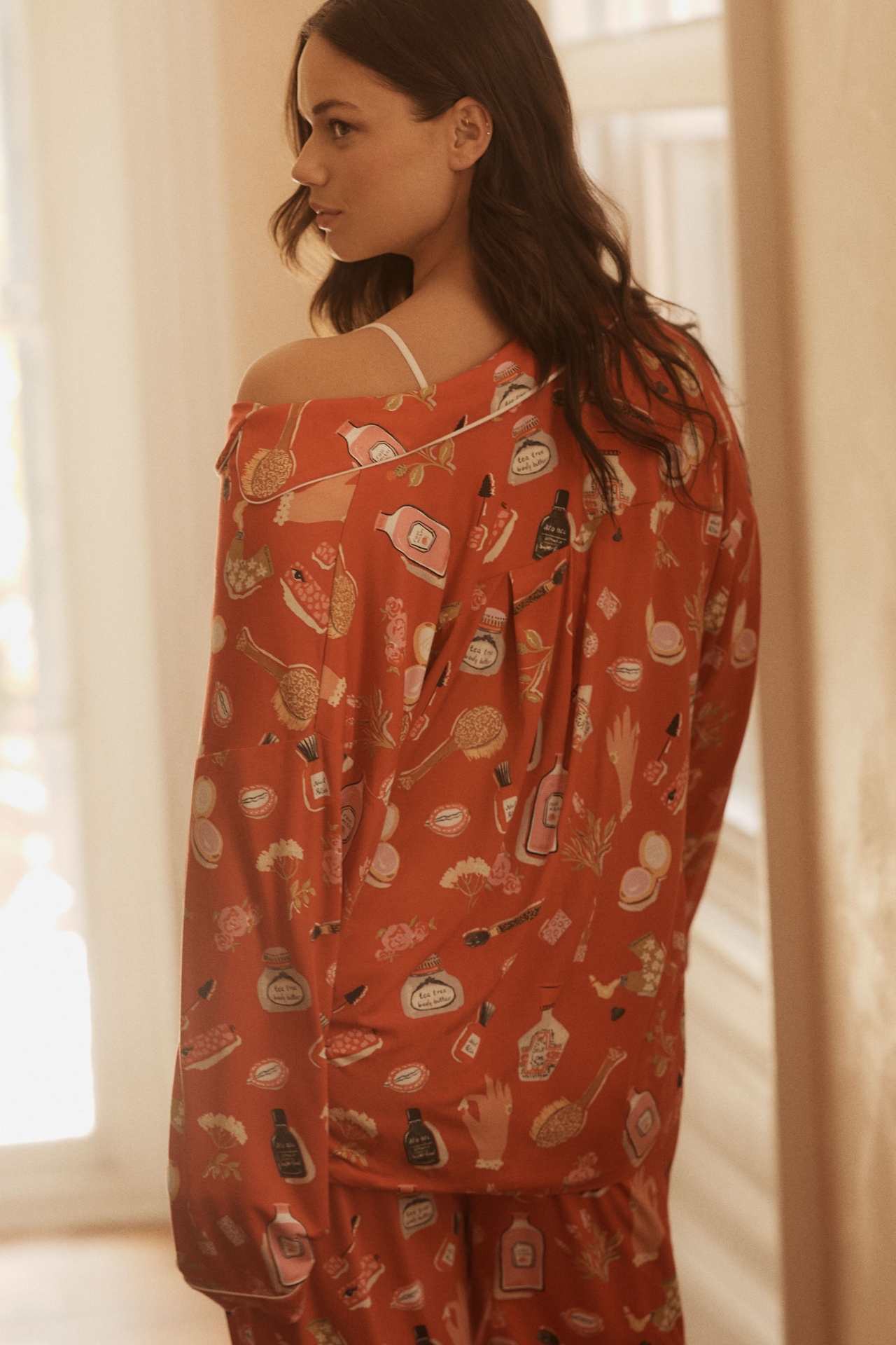 The LyreBird ModaLuxe Long-Sleeve Pajama Shirt