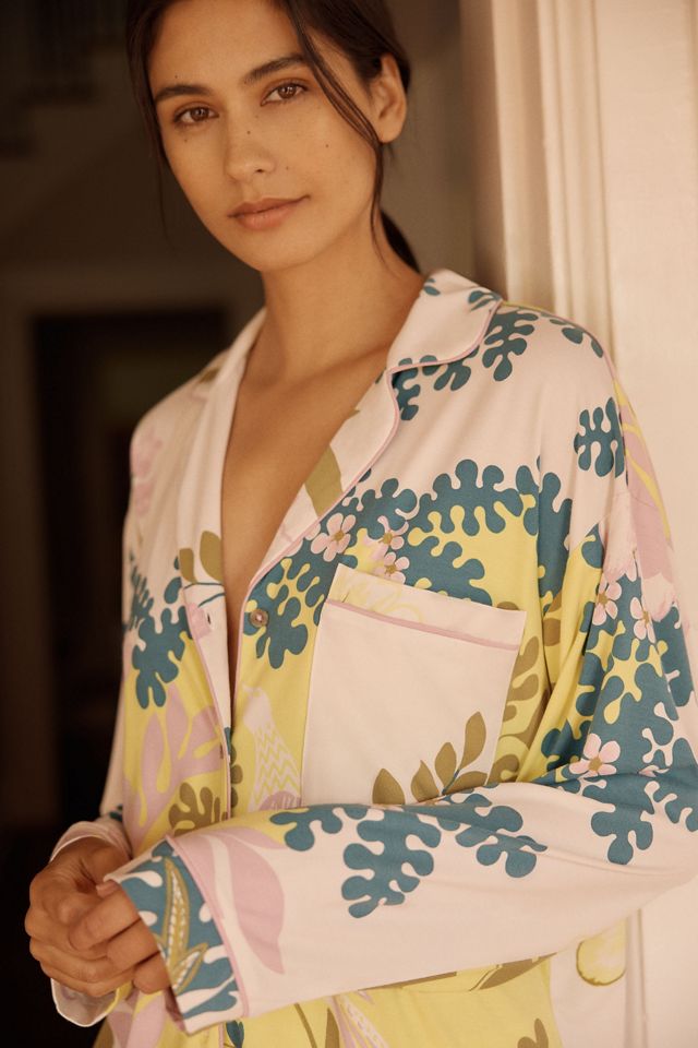 Camicia da Pigiama a Maniche Lunghe The Lyrebird ModaLuxe #1
