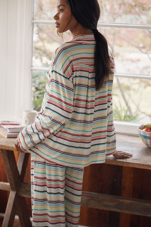 Das Lyrebird ModaLuxe Langarm-Pyjama-Hemd #2