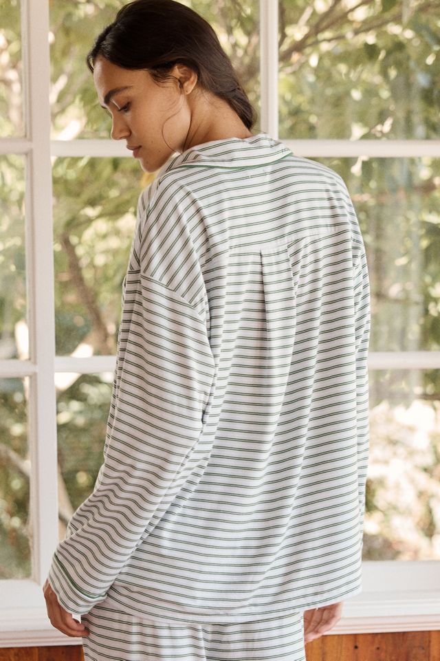 Chemise de pyjama à manches longues ModaLuxe Lyrebird #3