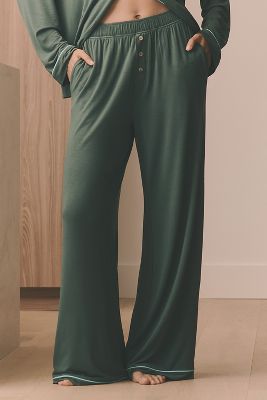 BY ANTHROPOLOGIE THE BRIAR PIPED PAJAMA PANTS 