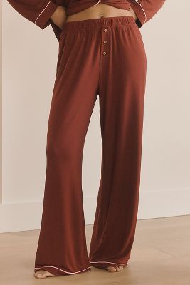 Shop By Anthropologie Pyjama Bottoms In Purple