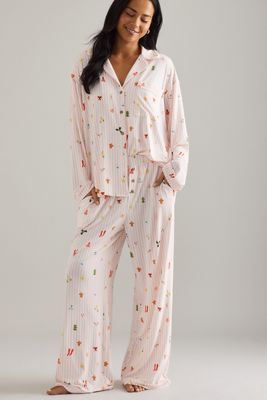 Le pantalon de pyjama à passepoil Briar