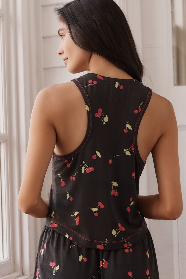 The Briar Sleeveless Henley Pajama Shirt #1