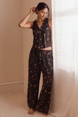 Flora Nikrooz Selena Satin Short Pajama Set