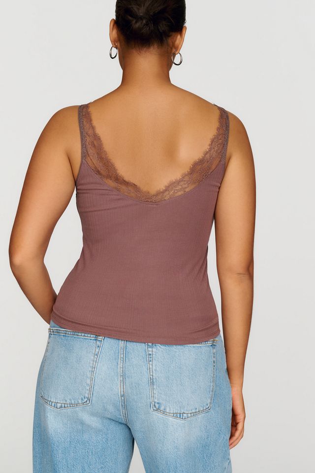 LyreBird Modaluxe Lace-Trim Tank #7