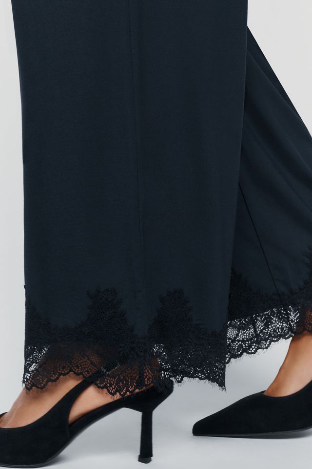LyreBird Lace-Trim Trousers in ModaLuxe #1