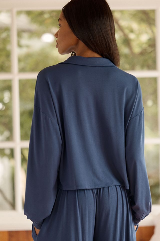 LyreBird Rugby Long-Sleeve Top in ModaLuxe #3