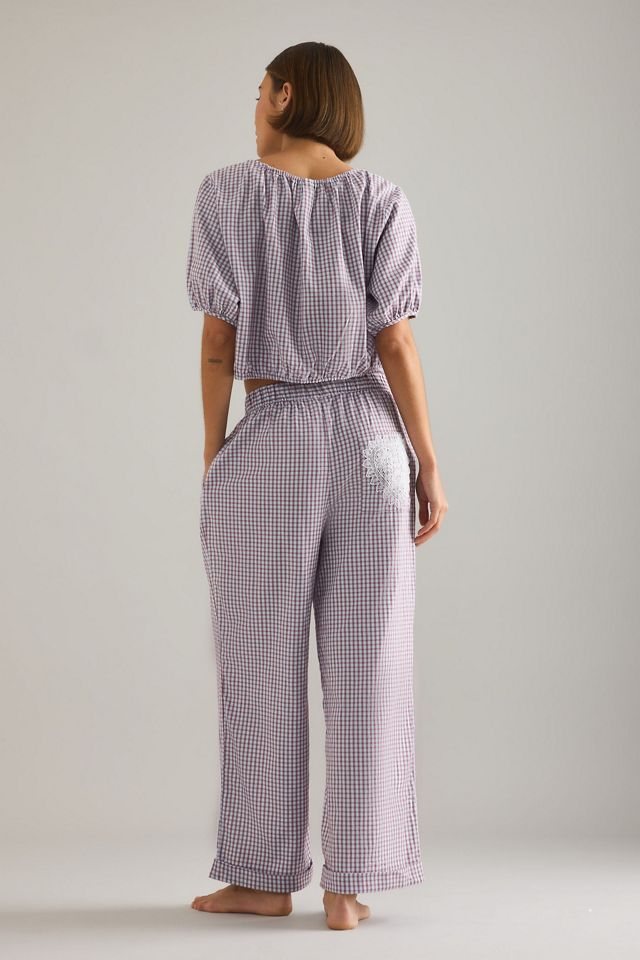 Pantalones Anchos de Franela LyreBird #1