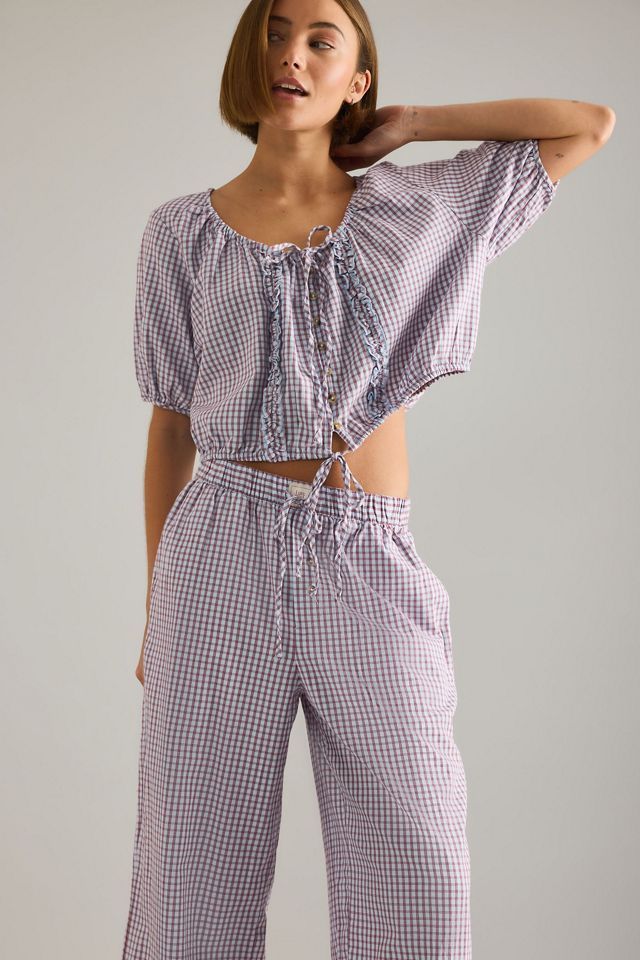 Pantalones Anchos de Franela LyreBird #4