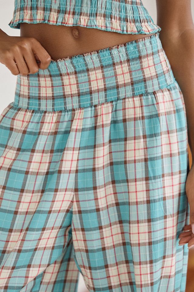 LyreBird Cotton Modal Flannel Cropped Pants #2