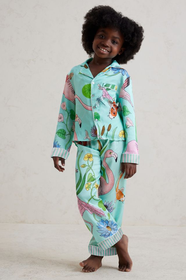 Karen Mabon Kids Flamingo Printed Pyjama Set #1
