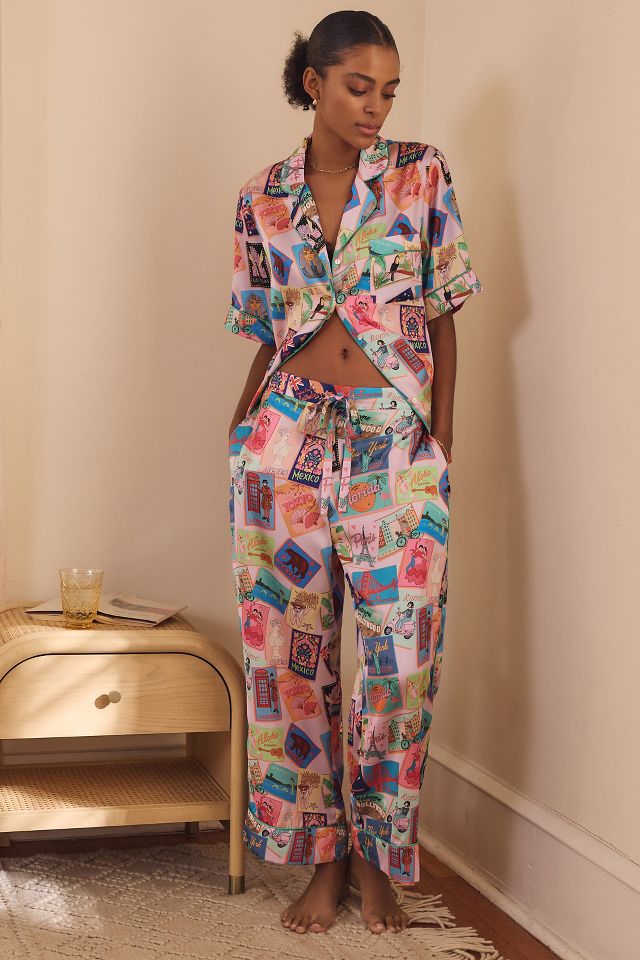 Anthropologie discount pajama set