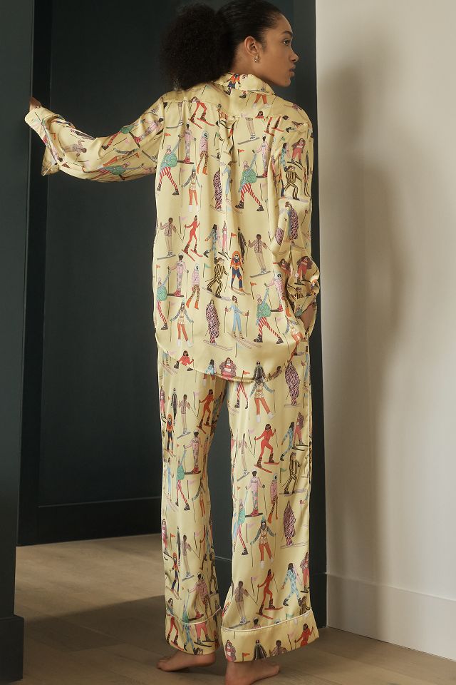 Karen Mabon Skier Pajama Set | Anthropologie