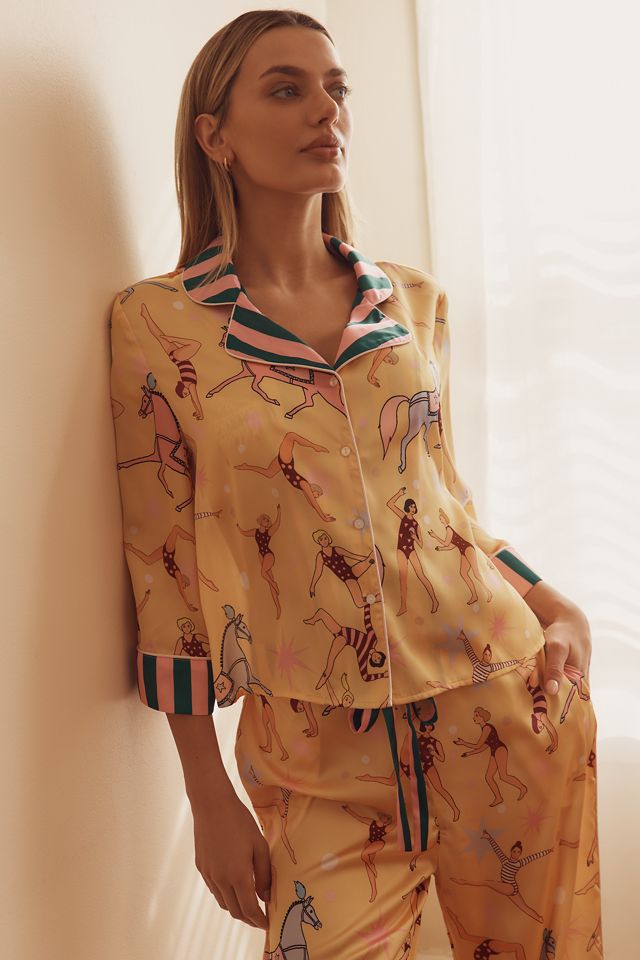 Karen Mabon Swing-Sleeve Carousel Pyjama Set #3