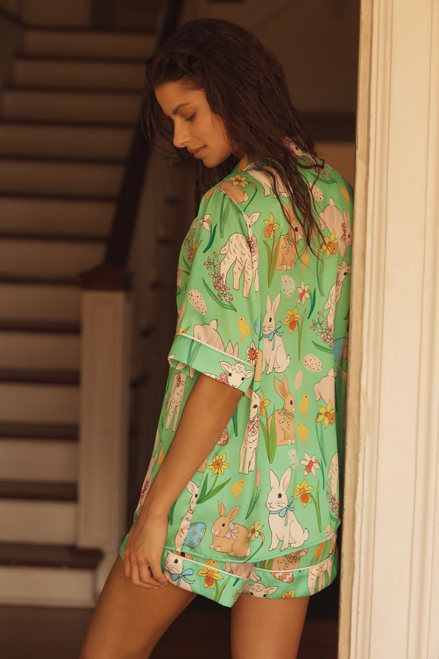 Karen Mabon A Basket Full Of Joy Pajama Set #1