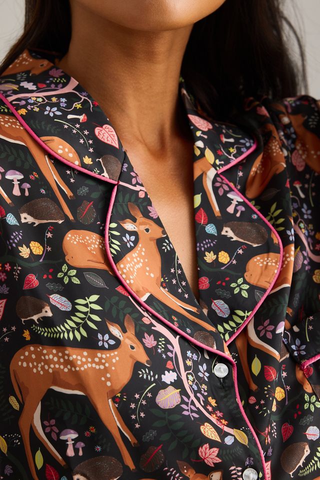Ensemble de pyjama long Flora et Faons Karen Mabon #4
