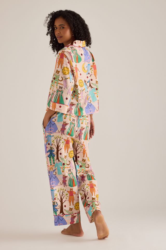 Karen Mabon Cat Opera Long Pyjama Set #2