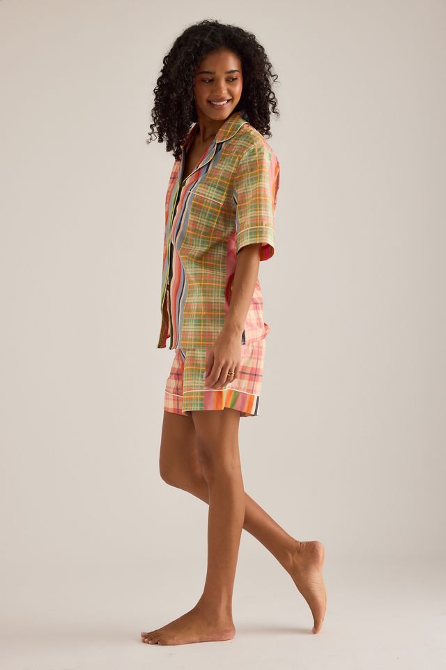 Karen Mabon Kurzes Pyjama-Set aus Baumwolle #2