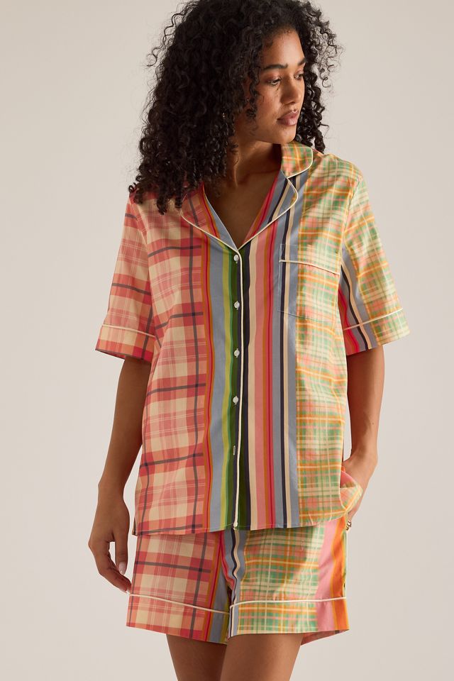 Karen Mabon Kurzes Pyjama-Set aus Baumwolle #3