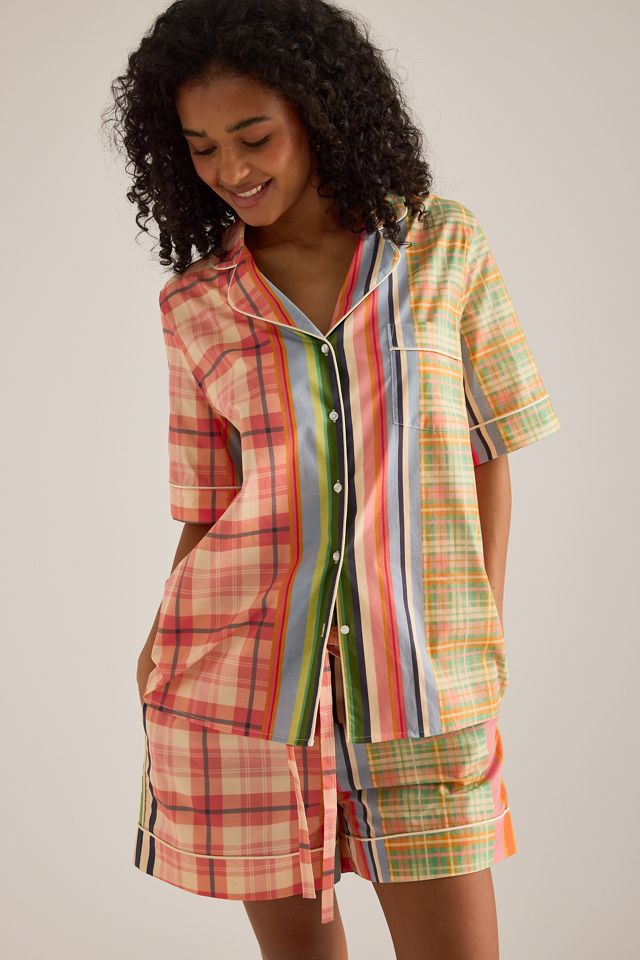 Karen Mabon Kurzes Pyjama-Set aus Baumwolle #4