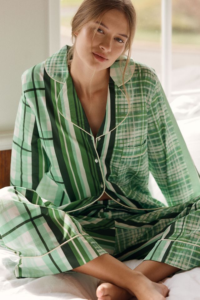 Karen Mabon x Anthropologie 100% Cotton Holiday Pajama Set #1