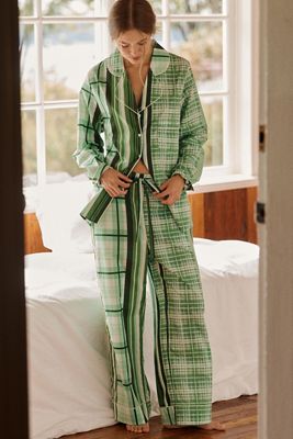 Conjunto de Pijama Navideño 100% Algodón Karen Mabon x Anthropologie