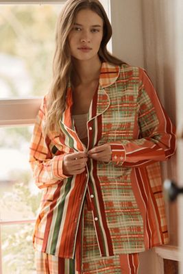 Conjunto de Pijama Navideño 100% Algodón Karen Mabon x Anthropologie