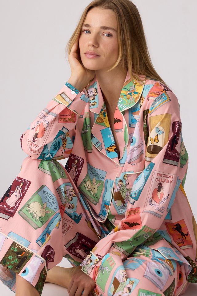 Ensemble pyjama long Books Karen Mabon #2