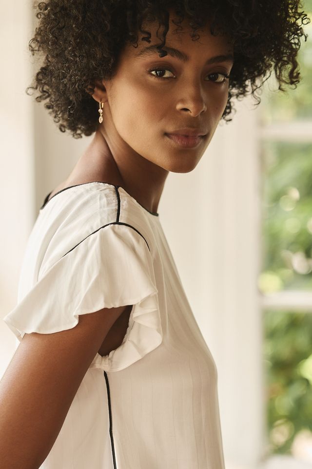 By Anthropologie Flutter Tee #1