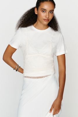Love Stories Jenn Lace Tee