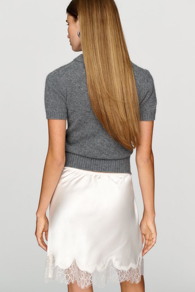 Love Stories Pine Mini Slip Skirt #3