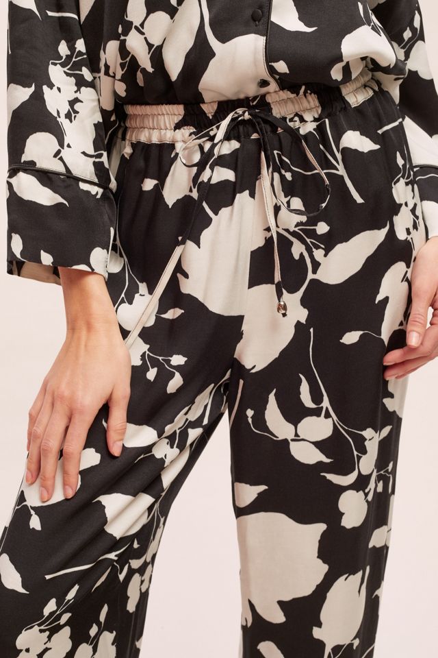 Pantalones de dormir con estampado floral #3