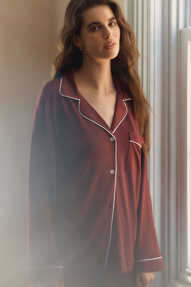 Eberjey Gisele Long-Sleeve Pajama Set #1