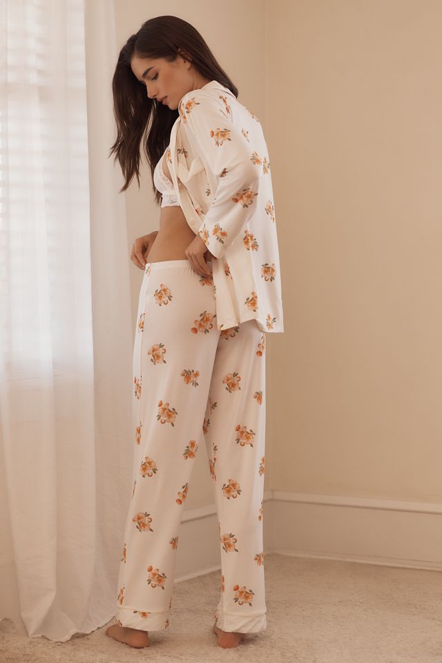 Eberjey Printed Pajama Set #1