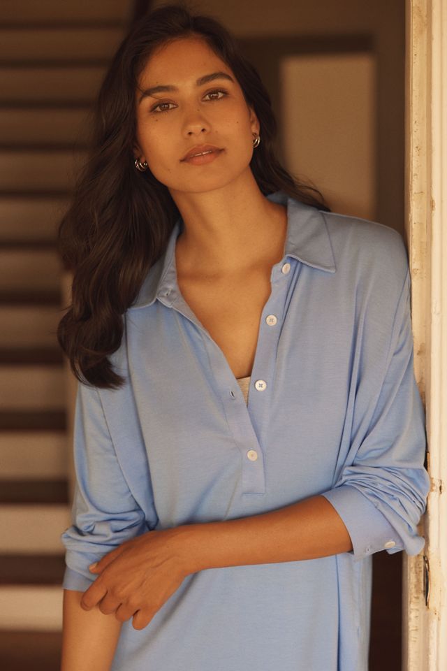Eberjey Gisele The Boyfriend Sleepshirt #1