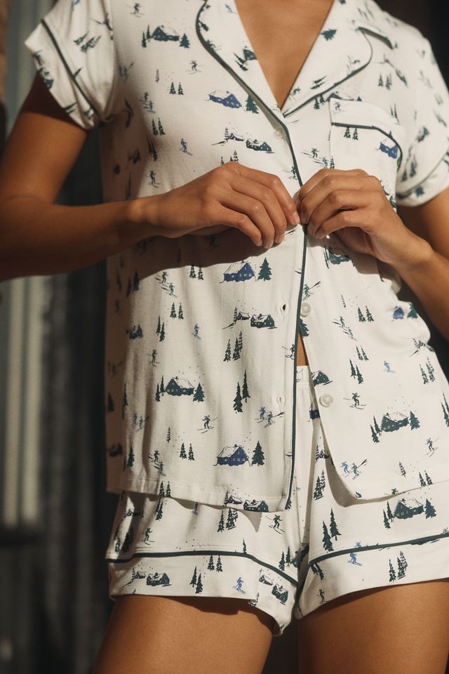 Eberjey Gisele Shortie Short Pajama Set #1