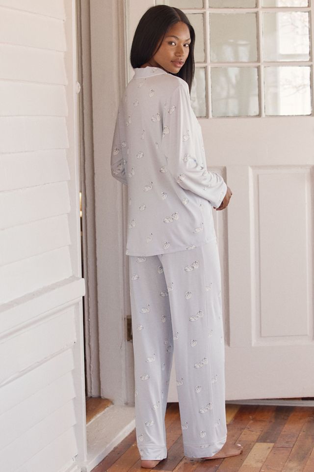 Eberjey Gisele Long-Sleeve Printed Pajama Set #2
