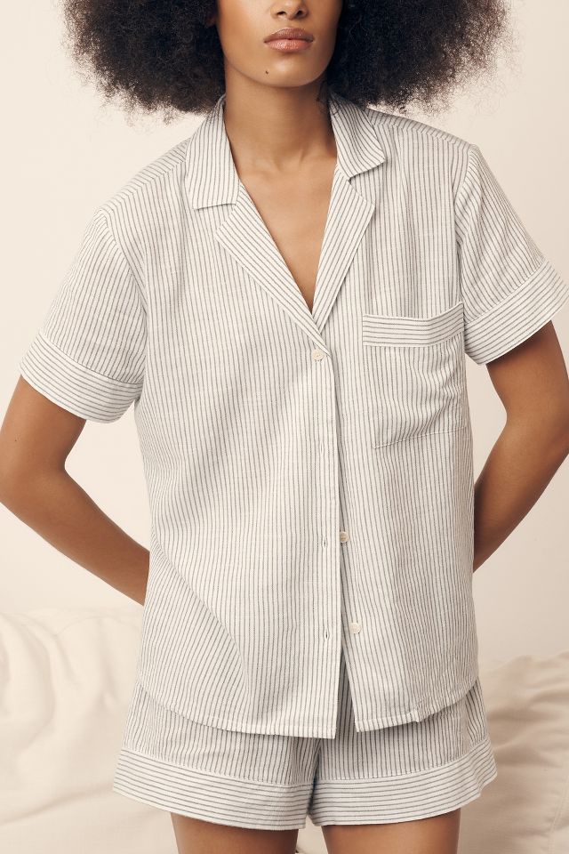 Eberjey Nautico Short Pajama Set | Anthropologie