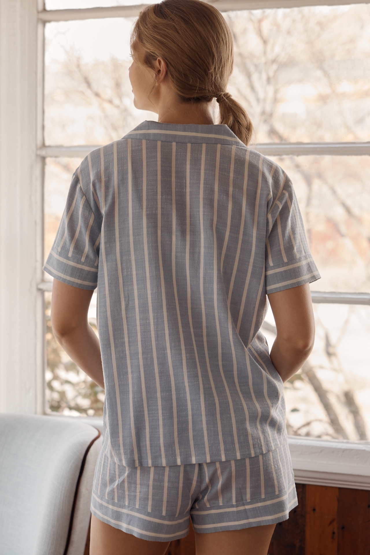 Eberjey Nautico Short Pajama Set